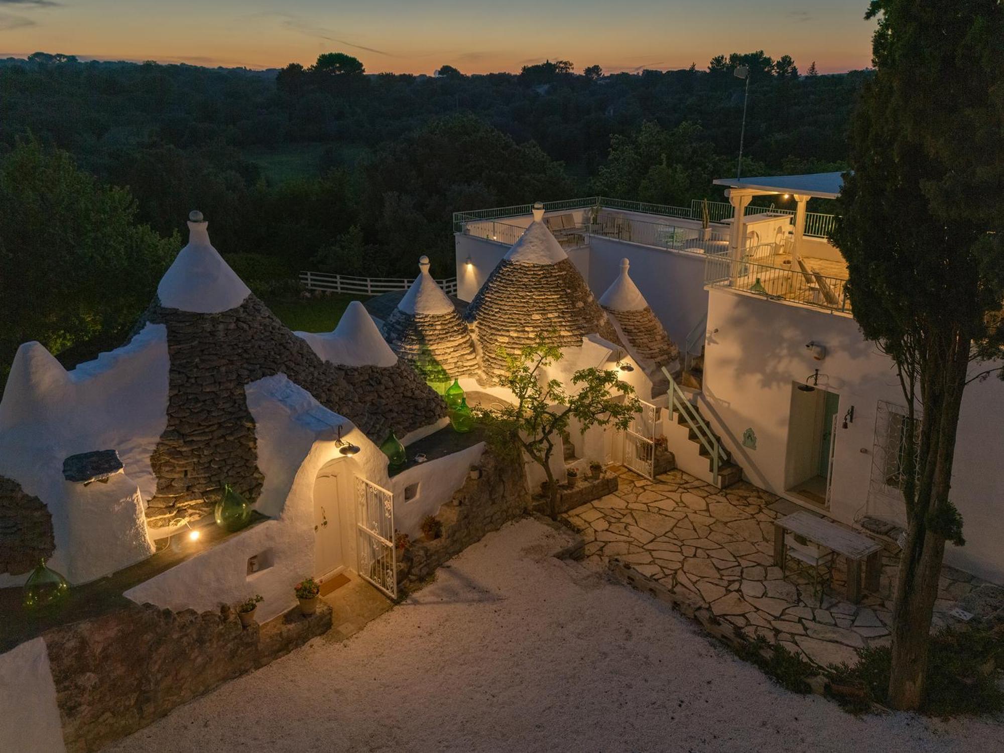 Trullo Turchese Fabiola Villa Ceglie Messapica Eksteriør bilde