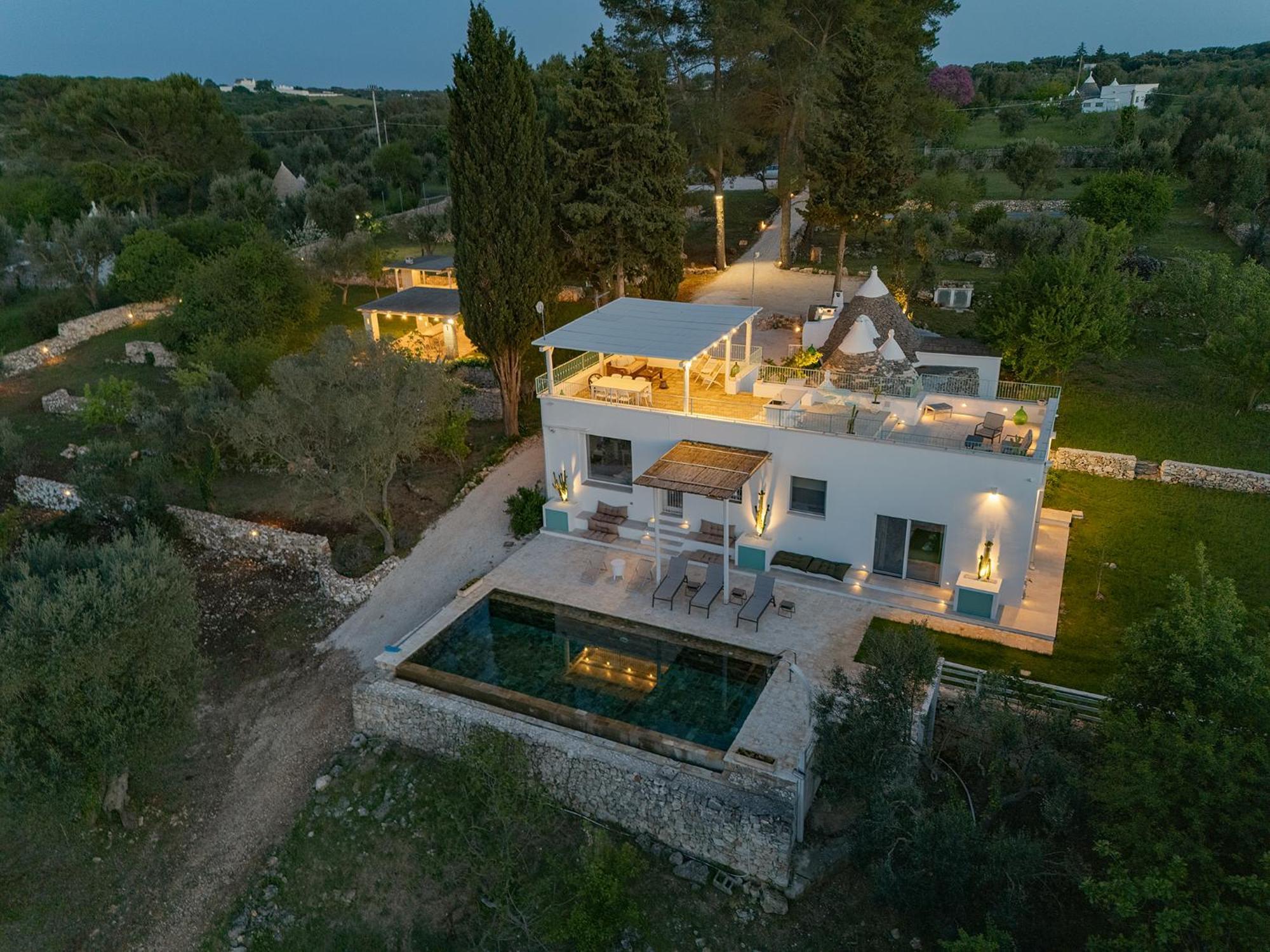 Trullo Turchese Fabiola Villa Ceglie Messapica Eksteriør bilde