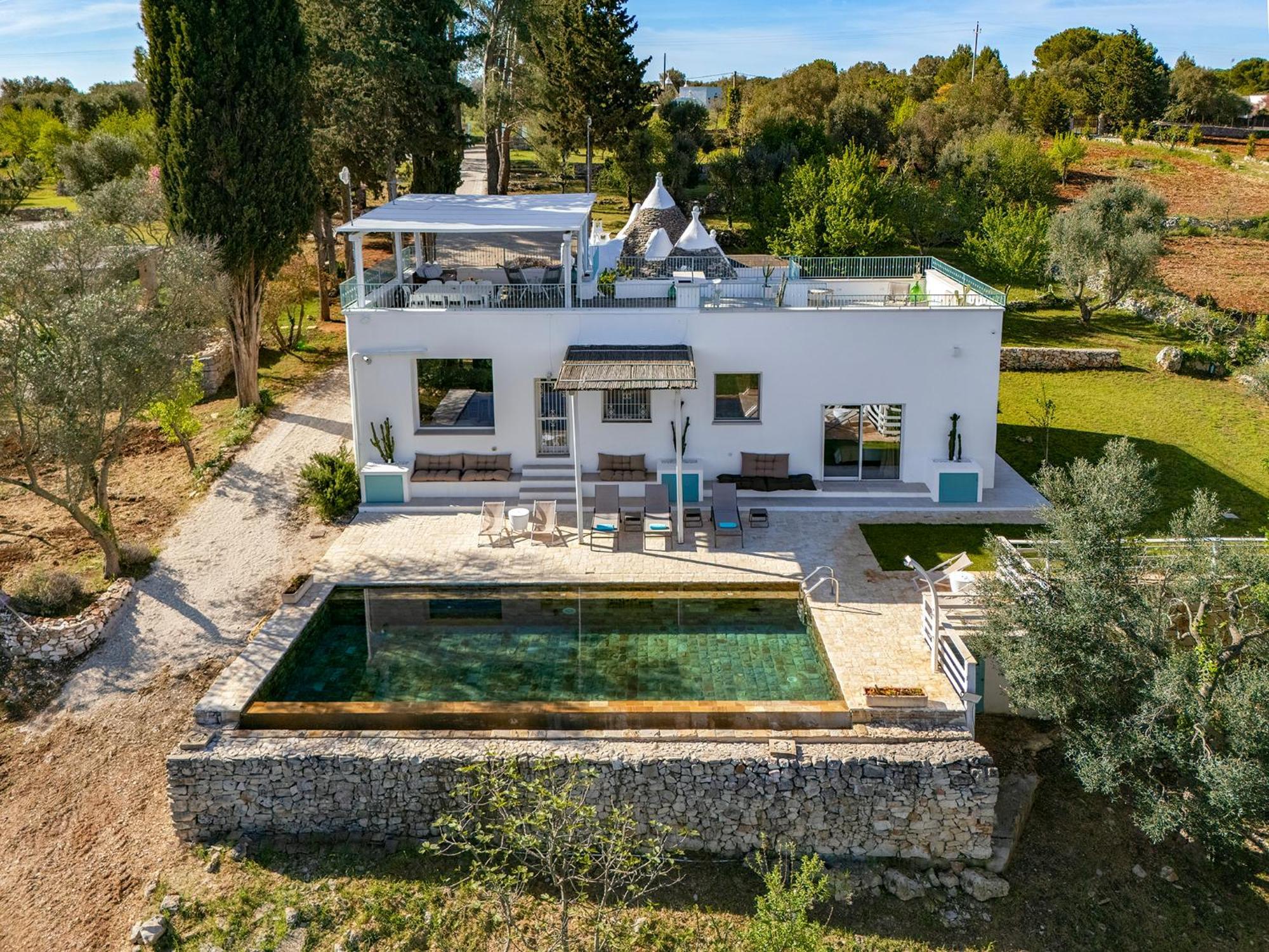 Trullo Turchese Fabiola Villa Ceglie Messapica Eksteriør bilde